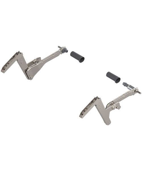 Brazos para AVENTOS HS para altura del gabinete de 350 a 800mm de altura