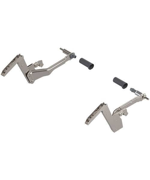 Brazos para AVENTOS HS SERVO-DRIVE para altura del gabinete de 350 a 800mm