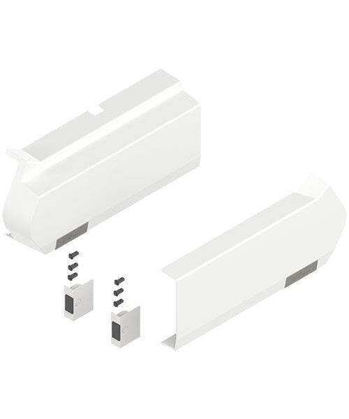 Tapas para AVENTOS HF SERVO-DRIVE, color blanco, incluye 2 activadores y 6 distanciadores
