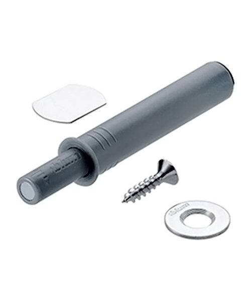 TIP ON para puertas / Mecanismo de apertura para puerta sin jaladera color gris