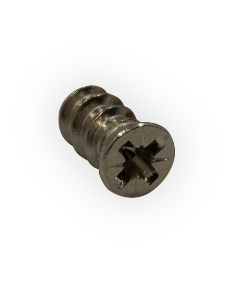 Tornillo euro cabeza plana pozi medida 6.8 x 11.5 mm.