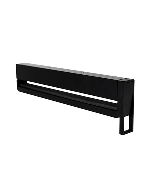 Valet extraíble para closet Dynamic, extensión 290 mm. Acabado negro mate