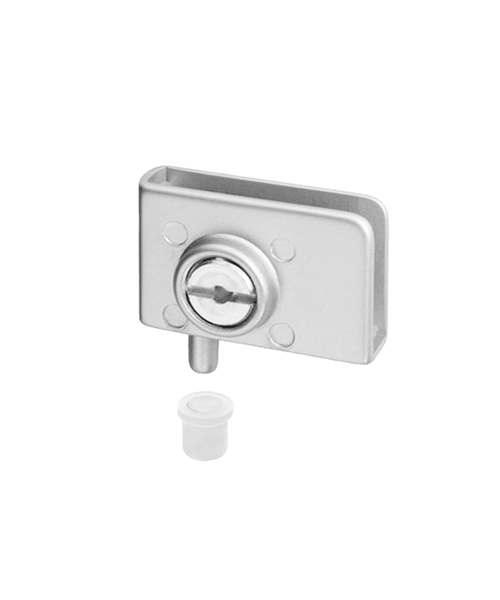 Par de Bisagras 90° para Cristal 6 mm | SIN PERFORACIÓN