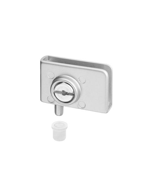 Par de Bisagras 90° para Cristal 6 mm | SIN PERFORACIÓN